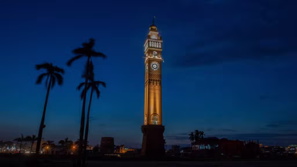 hussainabad clock tower lucknow